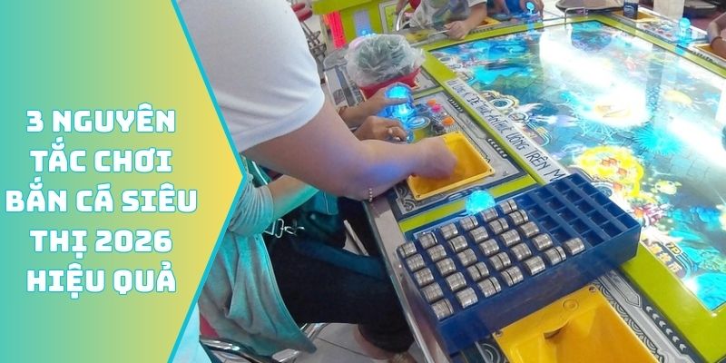 3 nguyên tắc chơi bắn cá siêu thị 2026 hiệu quả