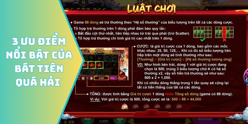 3 ưu điểm nổi bật của Bát Tiên Quá Hải ít người biết