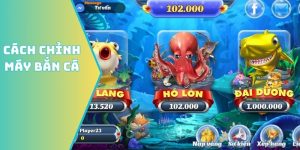 Cách chỉnh máy bắn cá