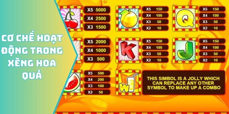 Cơ chế hoạt động trong Xèng hoa quả, bạn đã biết?